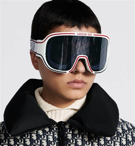 DiorAlps M1I White Ski Goggles 